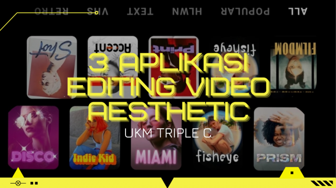 Aplikasi Editing Video Aesthetic