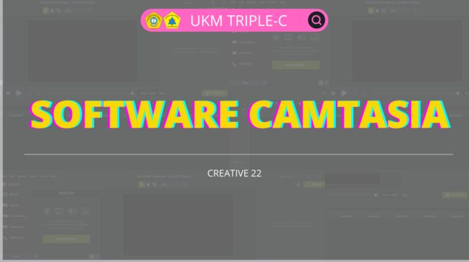 Edit Video Dengan Software Camtasia